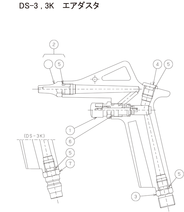 エアダスタ：DS-3、DS-3K | 【公式】株式会社明治機械製作所オンライン